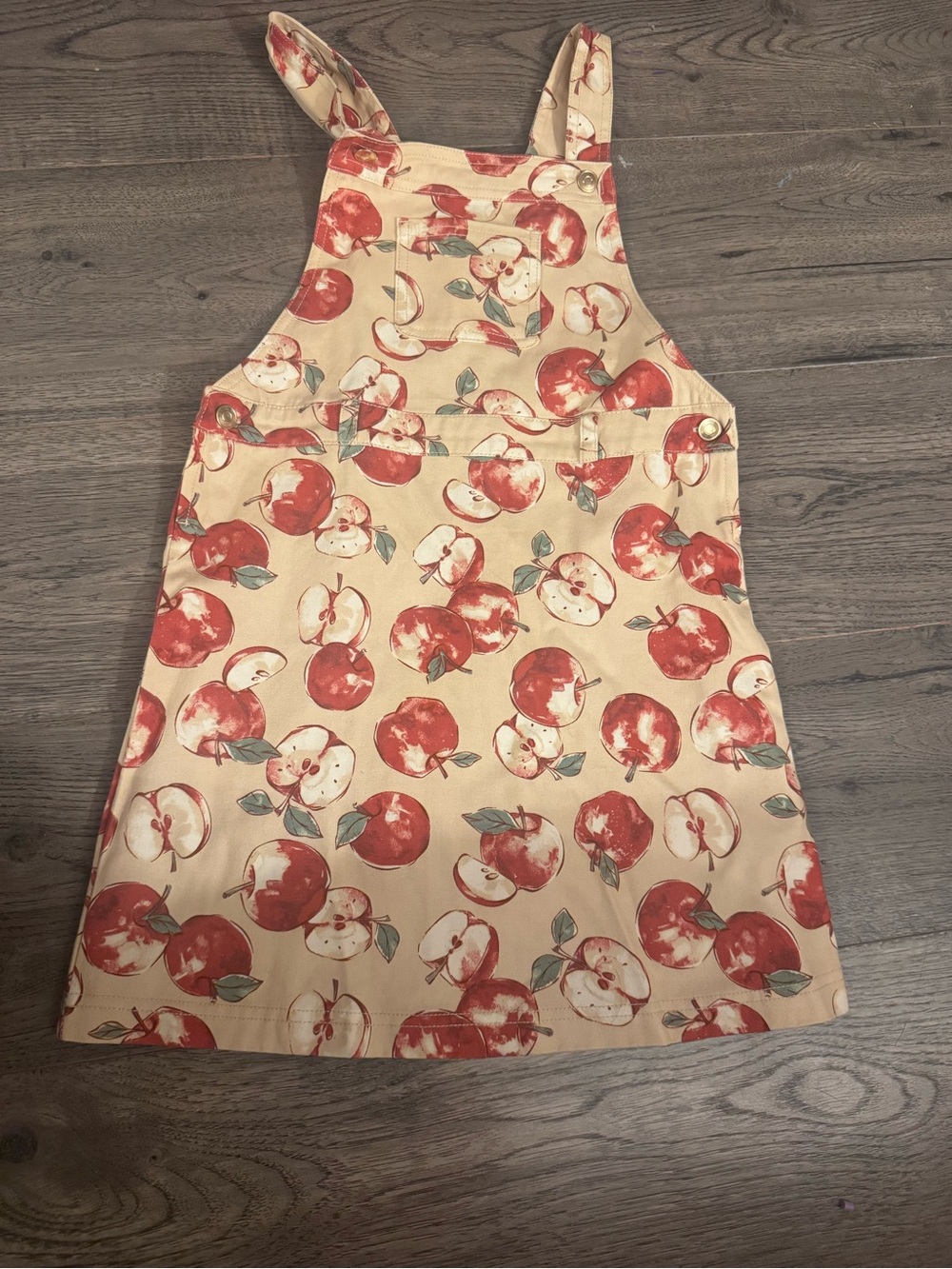 🍎GIRLS OVERALL DRESS - Picture 2 of 4
